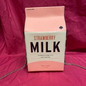 Kate Spade Strawberry Milk Carton Bag
